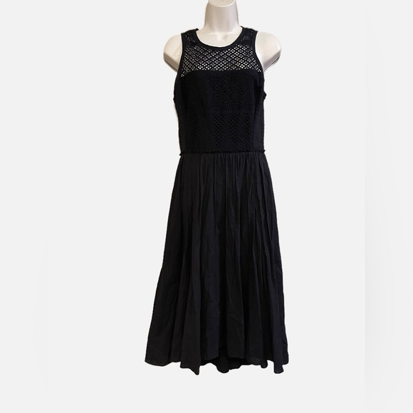 Rebecca Taylor Dresses & Skirts - Rebecca Taylor Midnight Blue Dress Cotton Size 6